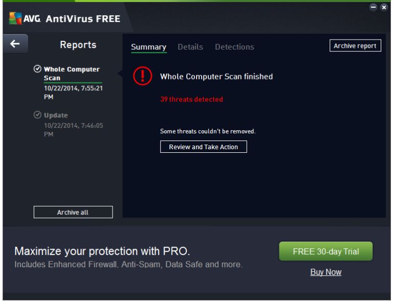 avg antivirus screenshot 2