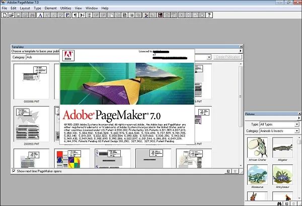 adobe pagemaker 7 screenshot 2