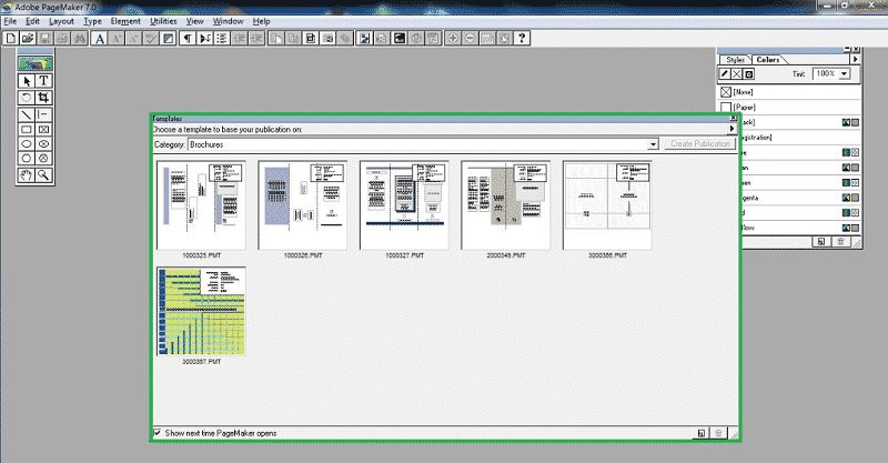 adobe pagemaker 7 screenshot 3