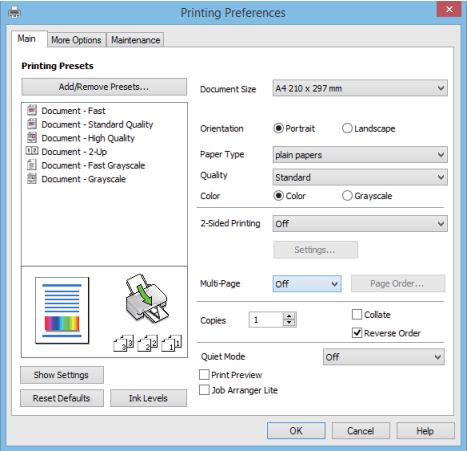 epson l565 driver screenshot 3