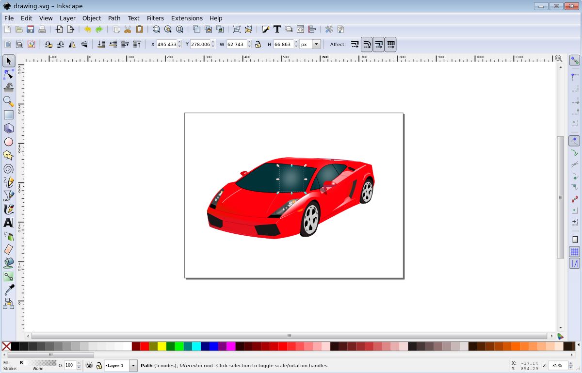 inkscape screenshot 1