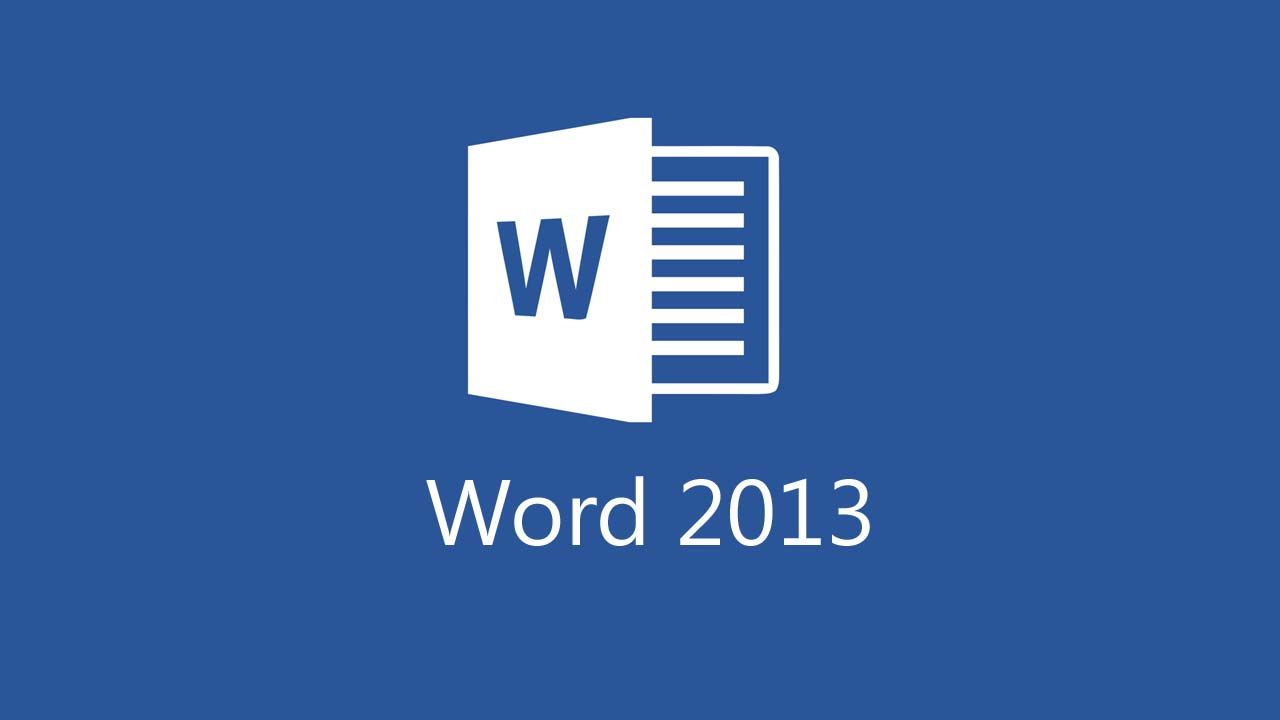 microsoft word 2013 screenshot 1