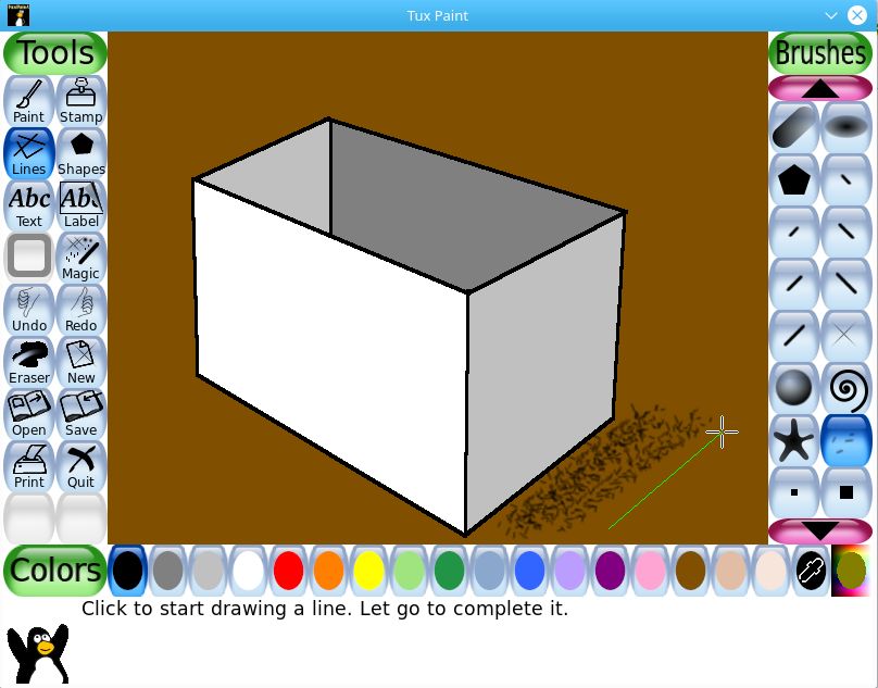 tux paint screenshot 3