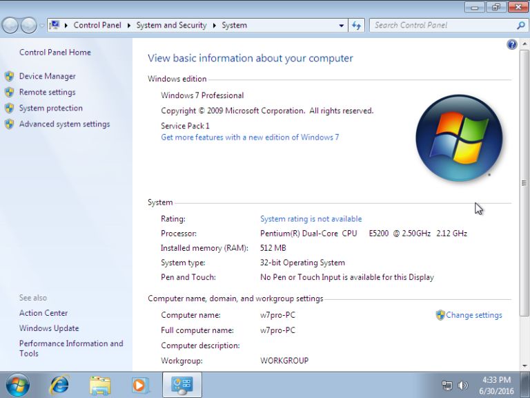 windows 7 professional iso screenshot 3