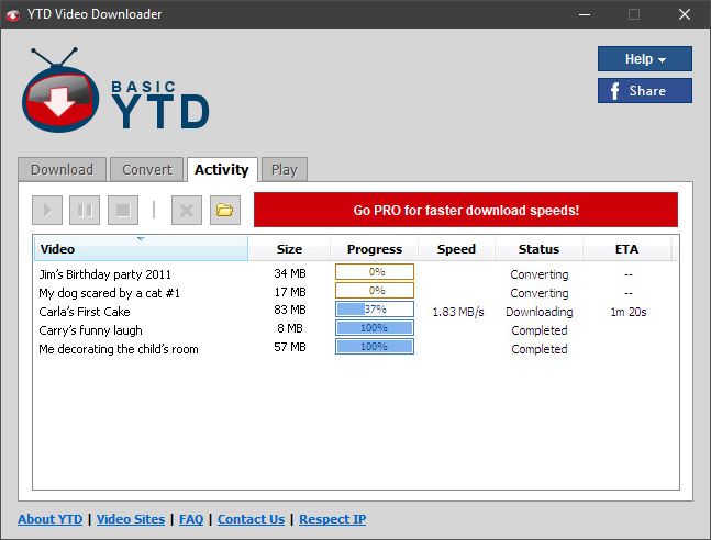 ytd video downloader screenshot 3